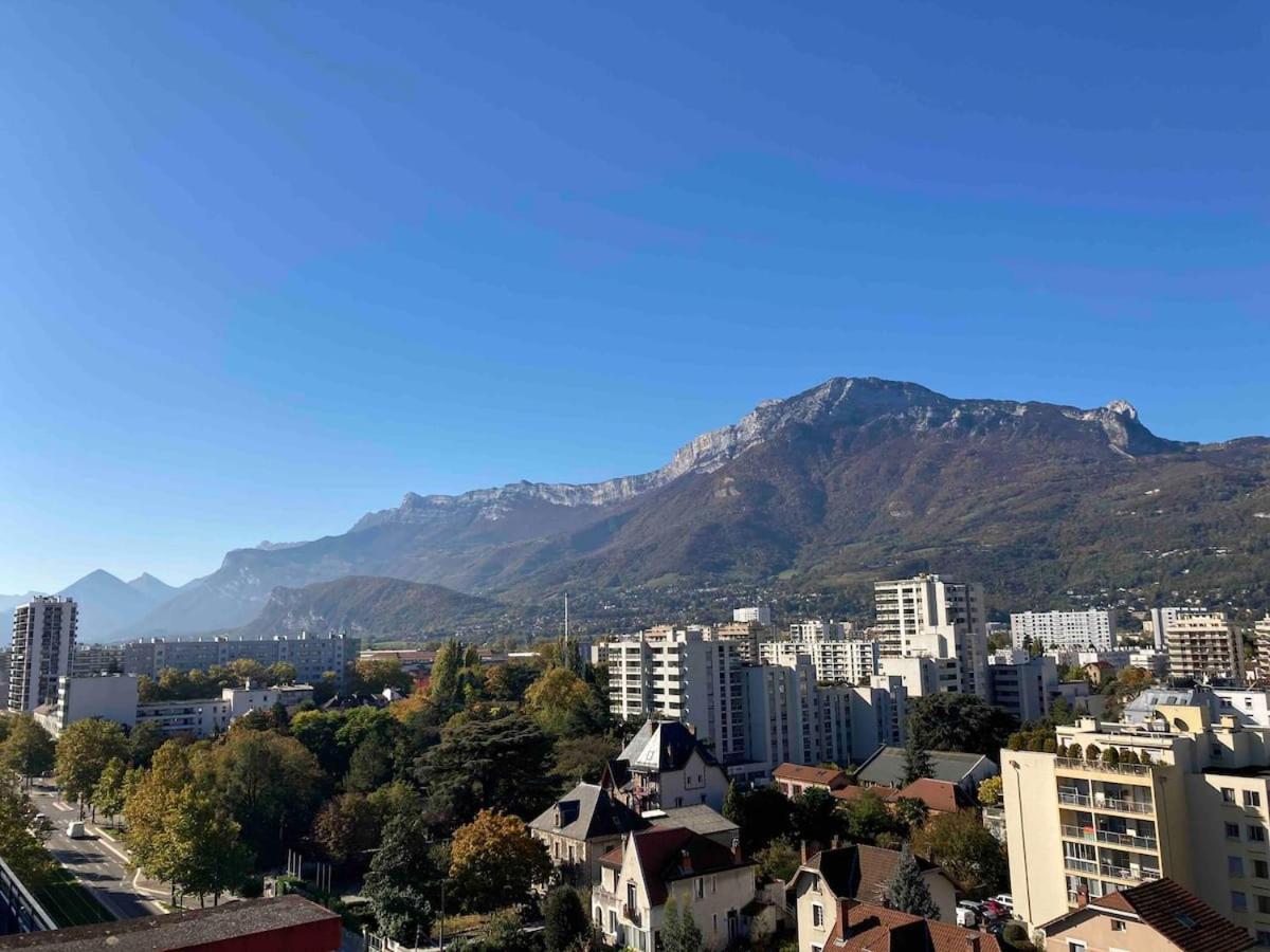 2 Terrasses Vue A 360 Sur Les Montagnes Apartment Grenoble Luaran gambar