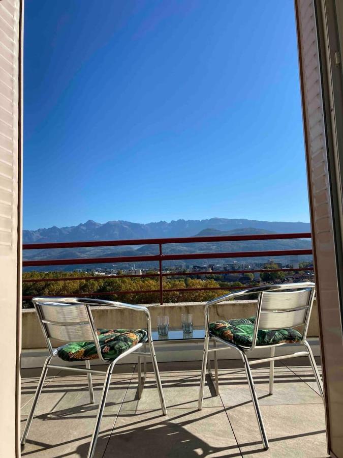 2 Terrasses Vue A 360 Sur Les Montagnes Apartment Grenoble Luaran gambar
